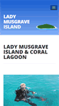 Mobile Screenshot of ladymusgraveisland.com